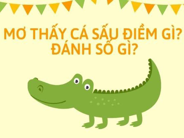 Mơ thấy cá sấu có điềm gì? Đánh con gì để thành đại gia?